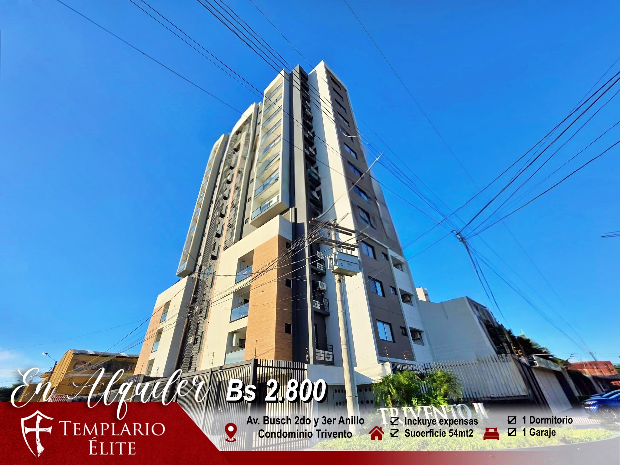 𝗗𝗘𝗣𝗔𝗥𝗧𝗔𝗠𝗘𝗡𝗧𝗢 𝗘𝗡 𝗔𝗟𝗤𝗨𝗜𝗟𝗘𝗥 𝗗𝗘 1 𝗗𝗢𝗥𝗠𝗜𝗧𝗢𝗥𝗜𝗢 - Av. Busch 3er y 4to Anillo