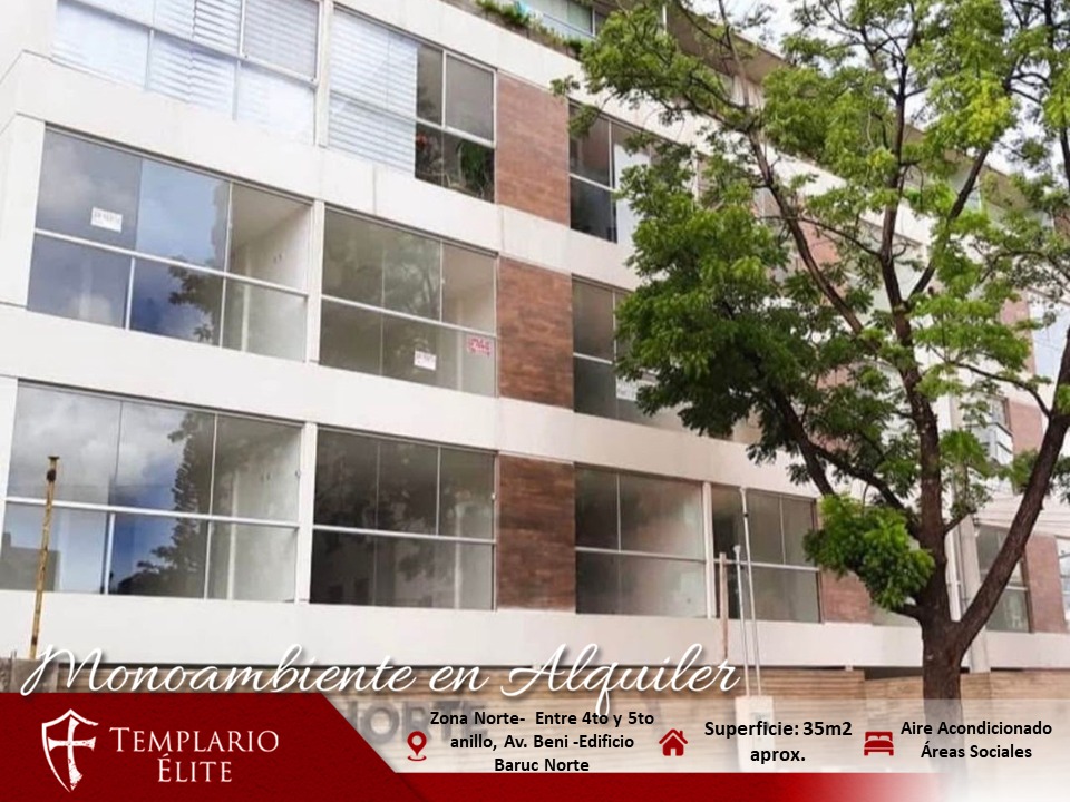 MONOAMBIENTE SEMI AMOBLADO EN ALQUILER