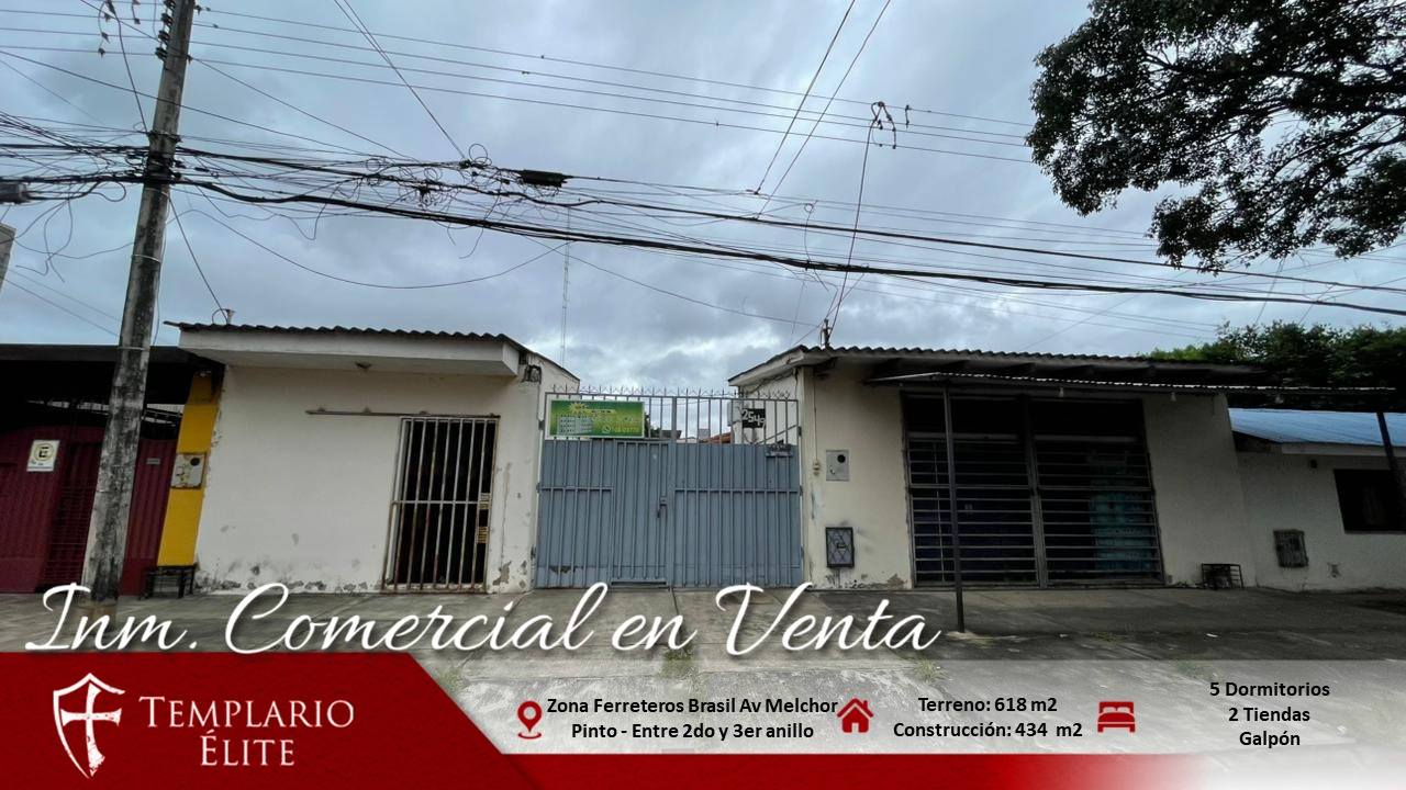 INMUEBLE COMERCIAL VIVIENDA Y GALPON