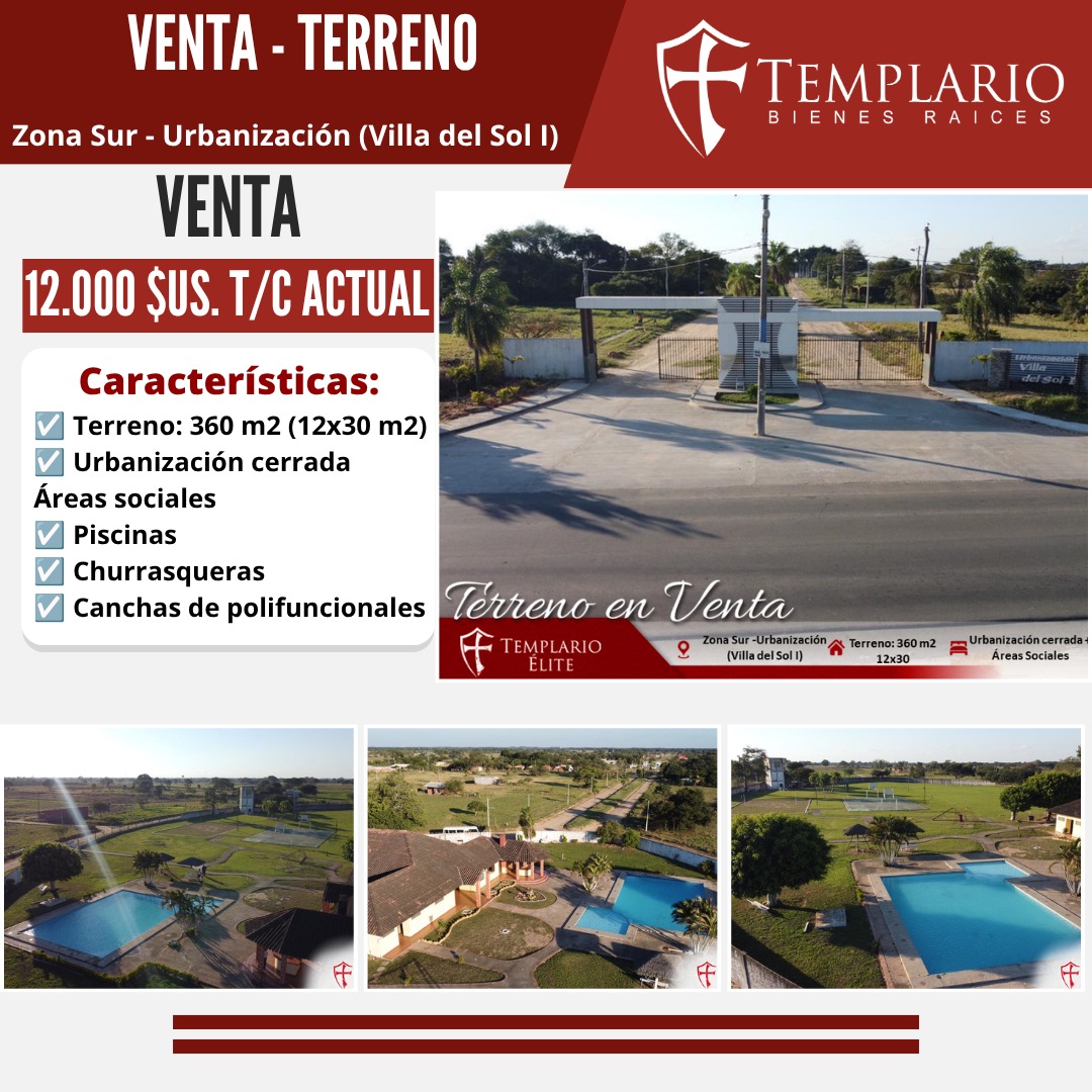 HERMOSO TERRENO EN VENTA