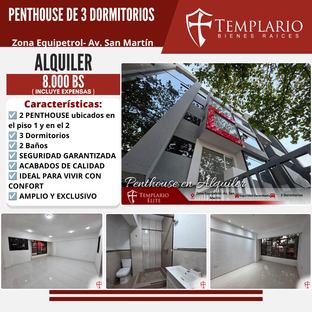 PENTHOUSE  ALQUILER