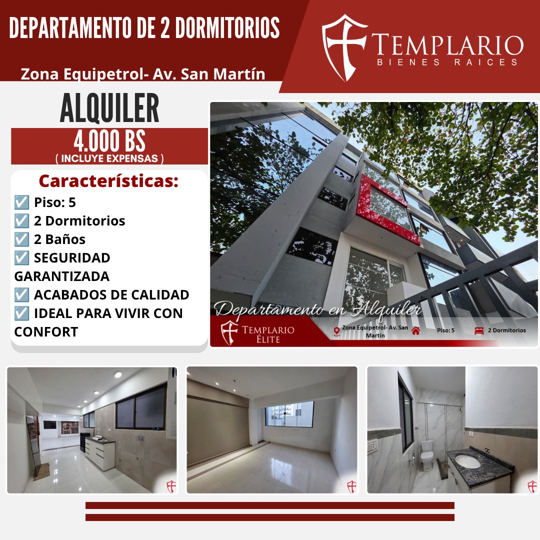 DEPARTAMENTO  AV. SAN MARTIN