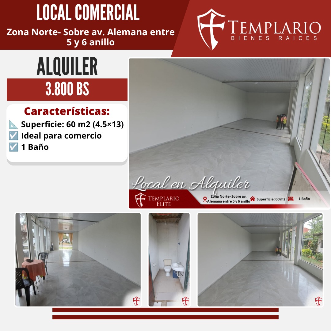 Local Comercial sobre avenida