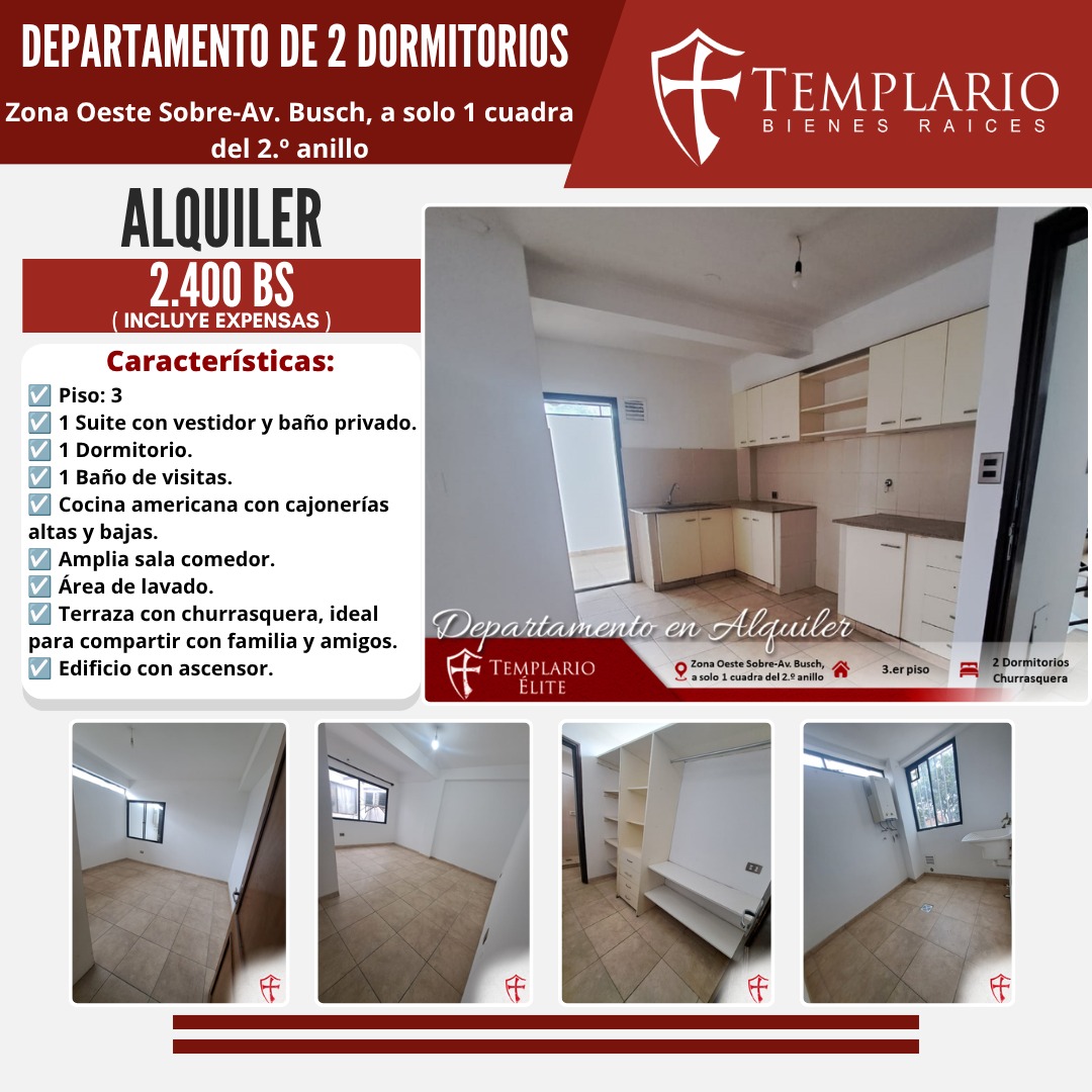 DEPARTAMENTO EN ALQUILER 